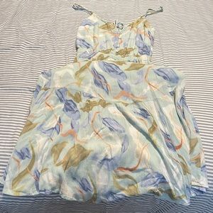 Abercrombie floral maxi dress